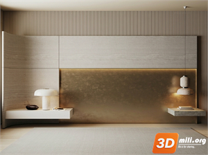 Headboard Skp Files